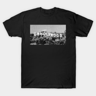 Gothic Unholywood T-Shirt Satanic Goth T-Shirt